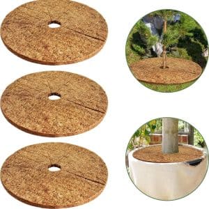 2 - ZeeDix 3 Pcs Coconut Fibers Mulch