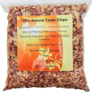 3 - 100% Natural Cedar Shavings Mulch