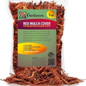 4 - Gardenera Premium Red Mulch Cover