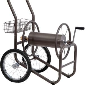 4 - Liberty Garden 880-2 Industrial 2-Wheel Pneumatic Tires Garden Hose Reel Cart